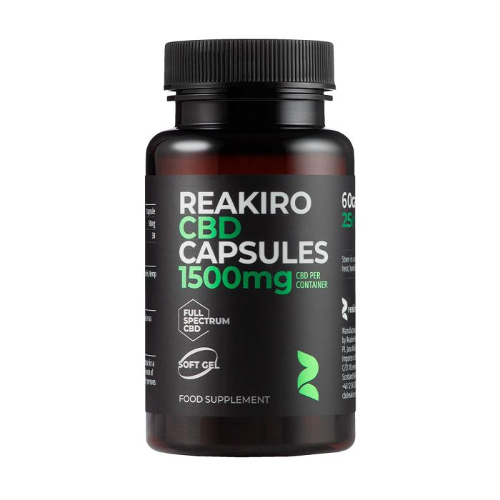 Hemp CBD Soft Gel Capsules 450mg 30pcs