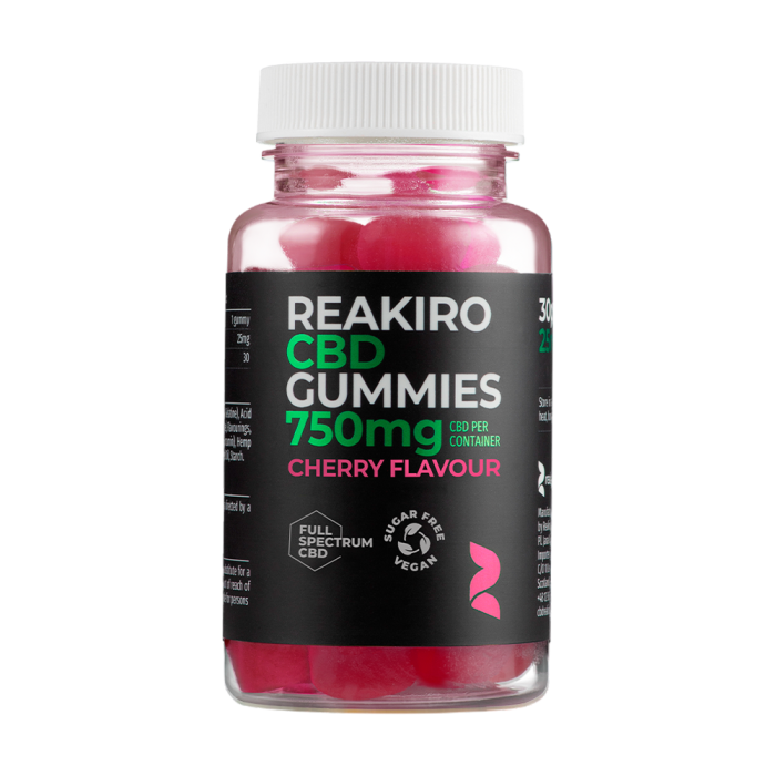 CBD Vegan Gummies 300mg Orange flavour 30pcs