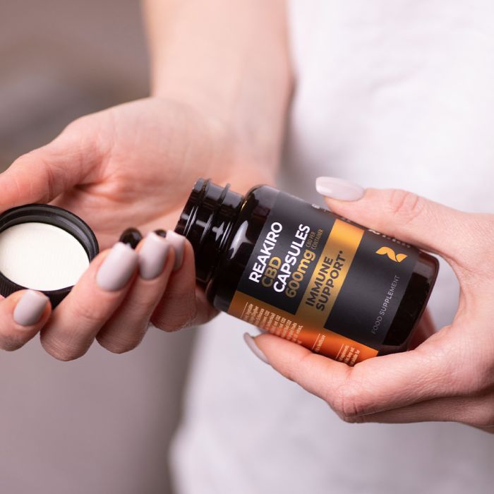 CBD Capsules Immune Support 600mg 60pcs